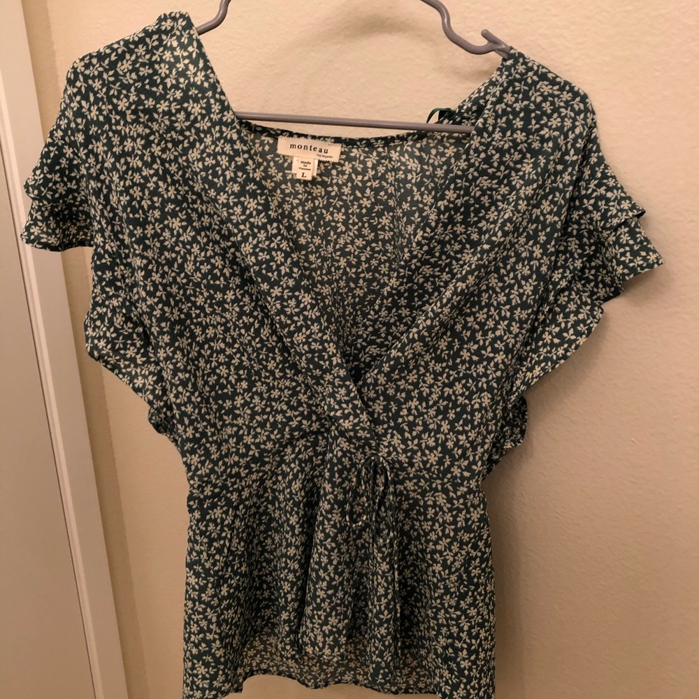 Nice blouse with ruffles